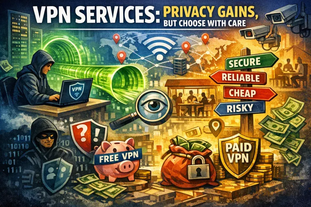 VPN Services Offer Privacy Gains, but Choosing One Takes Care